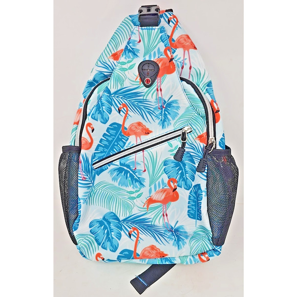 MOSISO Other - Mosiso Sling Backpack Travel Hiking Daypack Crossbody Shoulder Bag Flamingo U216